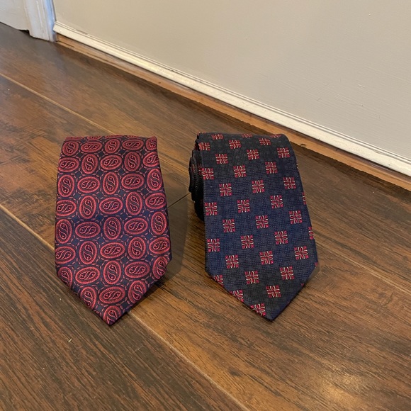 Burberry London Tie lot of 2 - Picture 3 of 8